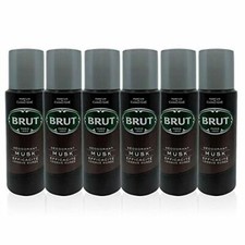Desodorante BRUT Musk Hombre, 200ml (Pack de 6) Envío Gratis