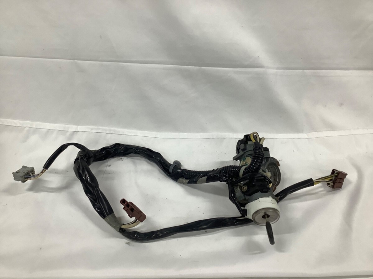92-96 Prelude AT Ignition switch assy Key pigtail wheel lock