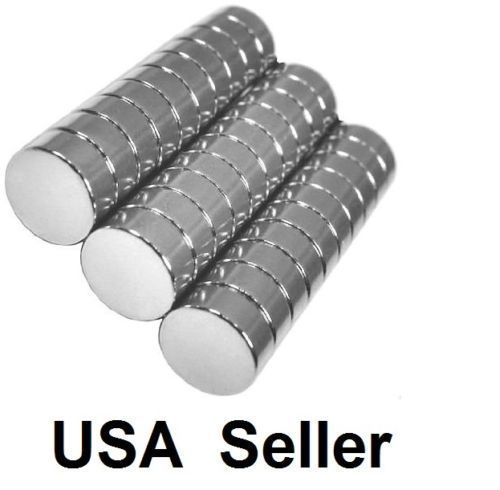50 100 Pcs Round Disc Block Magnets Rare Earth Neodymium N52 N48 N42 ALL Size