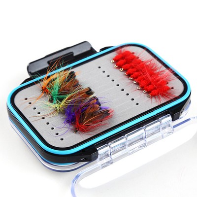 Clear Fishing Lure Kit Shape Artificial Fishing Bait Box Fishhook