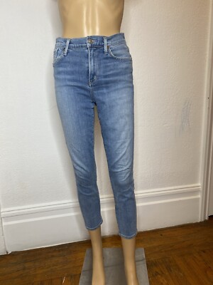 AGOLDE x Amour Vert Sophie High Rise Skinny Ankle Jeans Size 26 Organic Cotton