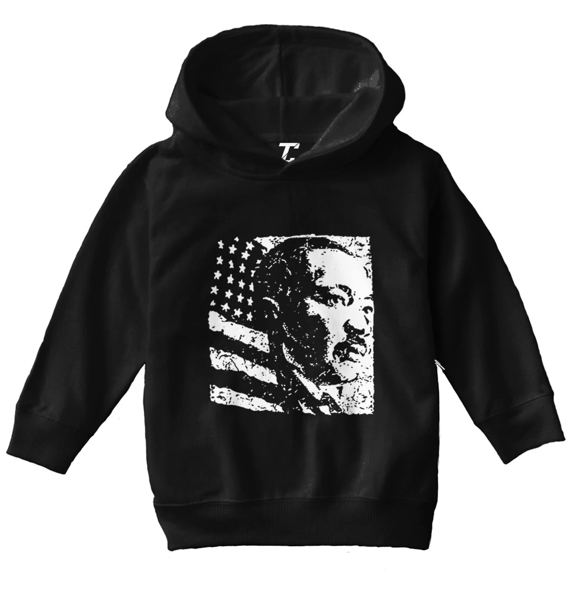 Martin Luther King Jr. Hero Black History Activist Toddler Youth Hoodie