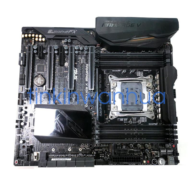 For ASUS RAMPAGE V EDITION 10 Motherboard R5E X99 LGA 2011 Desktop