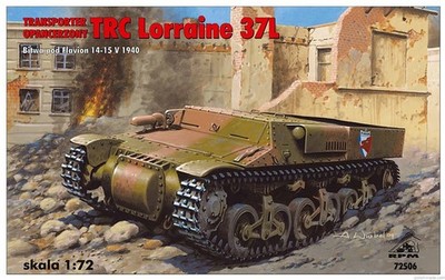 Transporter opancerzony TRC Lorraine 37L - RPM 72506 skala 1/72