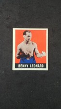 1948 Knock Out Boxing card #3 Benny Leonard   (G to VG)