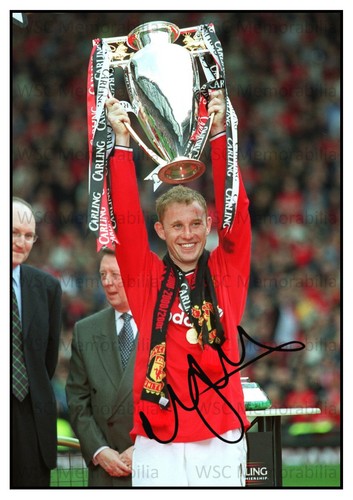 12436. Nicky Butt Signed Pictures (A4 Prints) Man Utd Newcastle Birmingham etc.