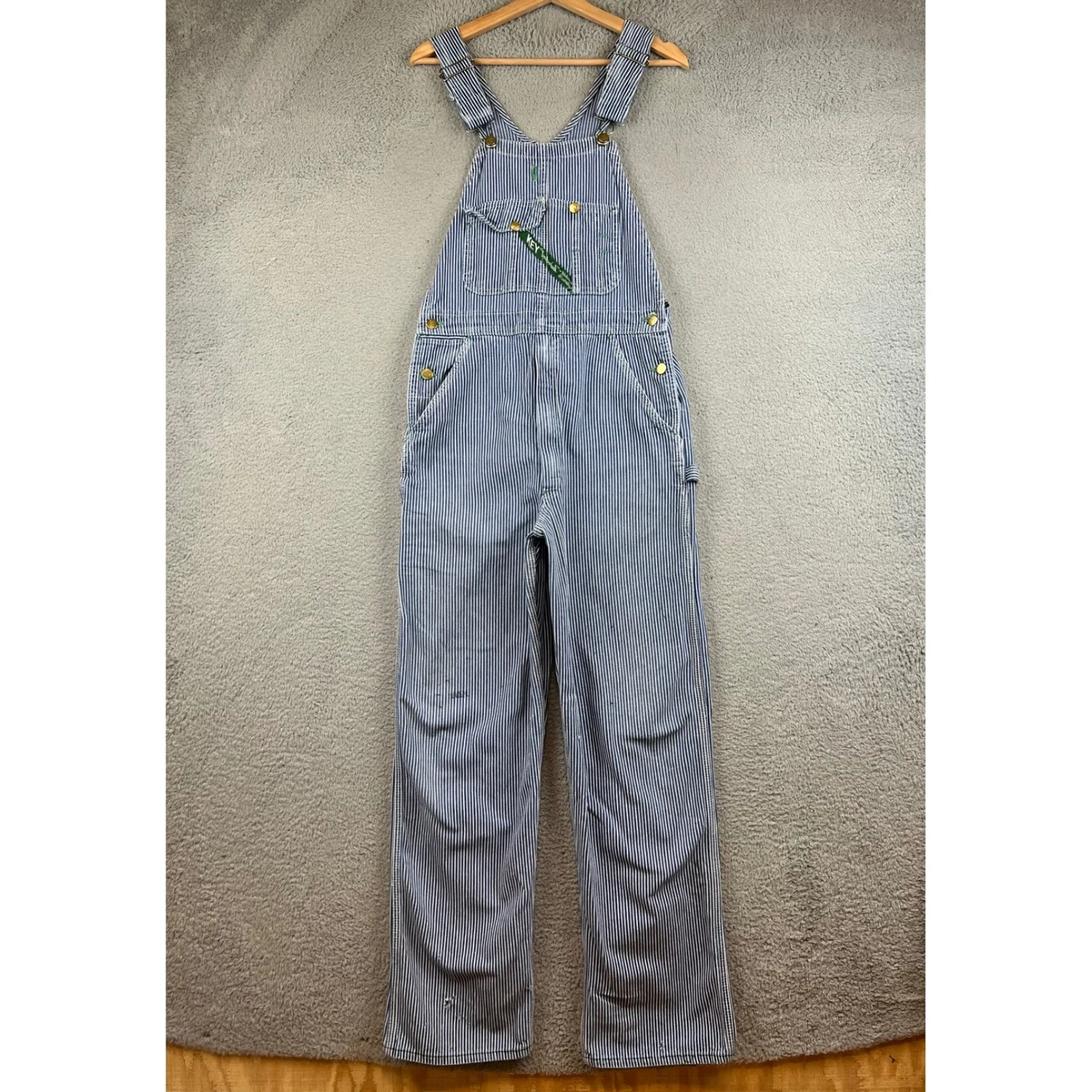 Hickory Stripe Overalls In Uniform & Work Coveralls & Jumpsuits