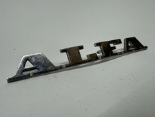 Alfa Romeo Alfetta - Early Series Alfa Only Emblem Used Original