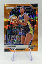 Kalani Brown 2024 Panini WNBA Prizm Orange Ice #29 Dallas Wings