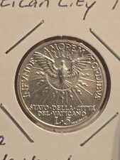1939 Vatican 5L Sede Vacante  Only 40,000 Minted!