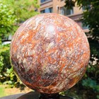 Rare 9.32LB Natural Colorful Agate Quartz Crystal Ball Reiki Healing 792 — photo 1