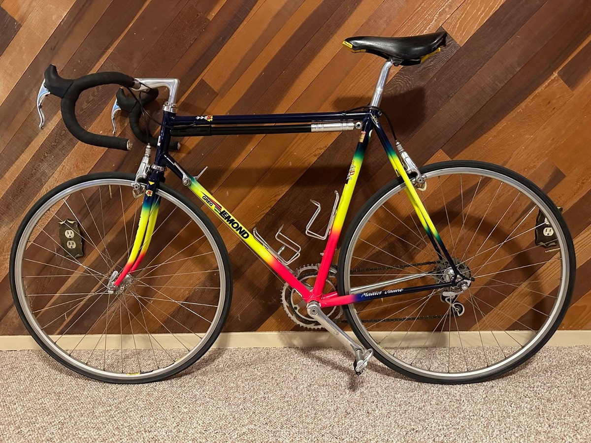 Rare 1990 Greg Lemond Maillot Jaune Italian TSX 57 cm All Campy