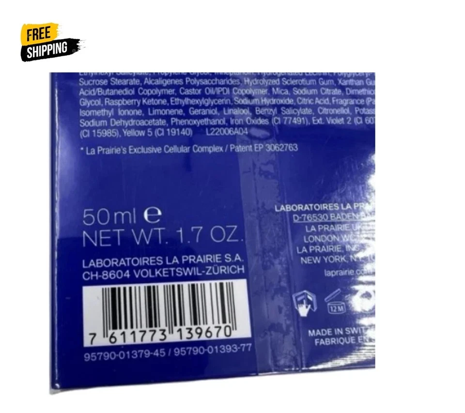 La Prairie - Crema Skin Caviar Luxe (50 ml/1,7 oz) - Sellada/Nueva en caja Foto 3 de 4