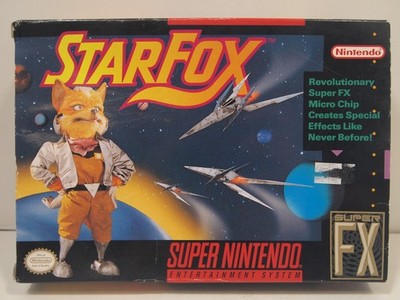 Star Fox (Super Nintendo | SNES) Authentic BOX ONLY