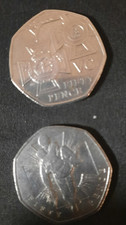 Two 2006 Queen Elizabeth II, Commemorative 50 Pence Pieces. 150 years VC