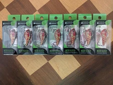 Make Offer! 7X-Googan Squad Micro Klutch Crankbaits 1/8oz 1.5" CASH CRAW NEW