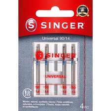 SINGER 04736 Sewing Machine Needles, 5-Pack, 90/14 - 5 Count