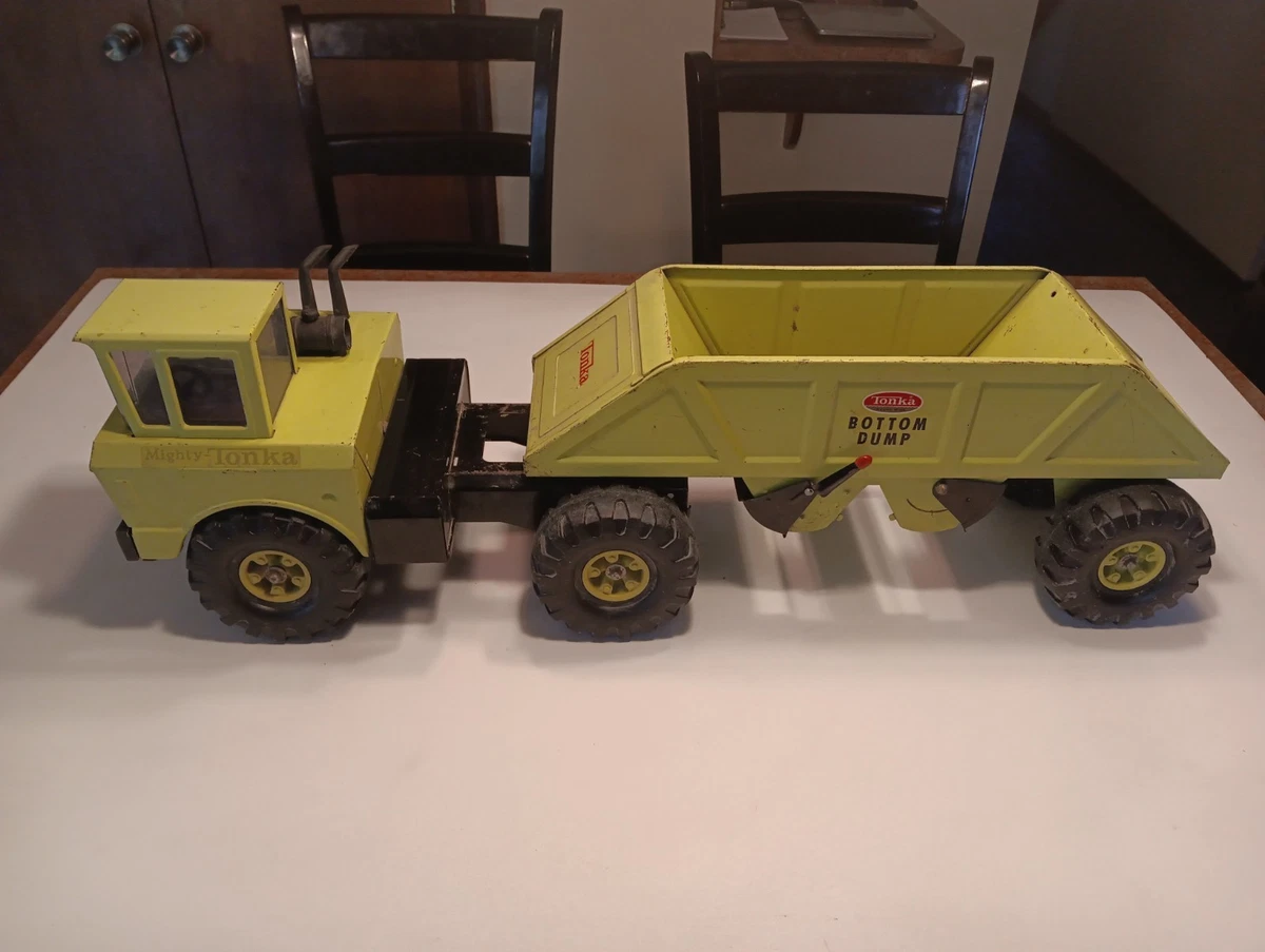 Tonka 1970 Vehicle Year Vintage Manufacture Diecast Dump Trucks