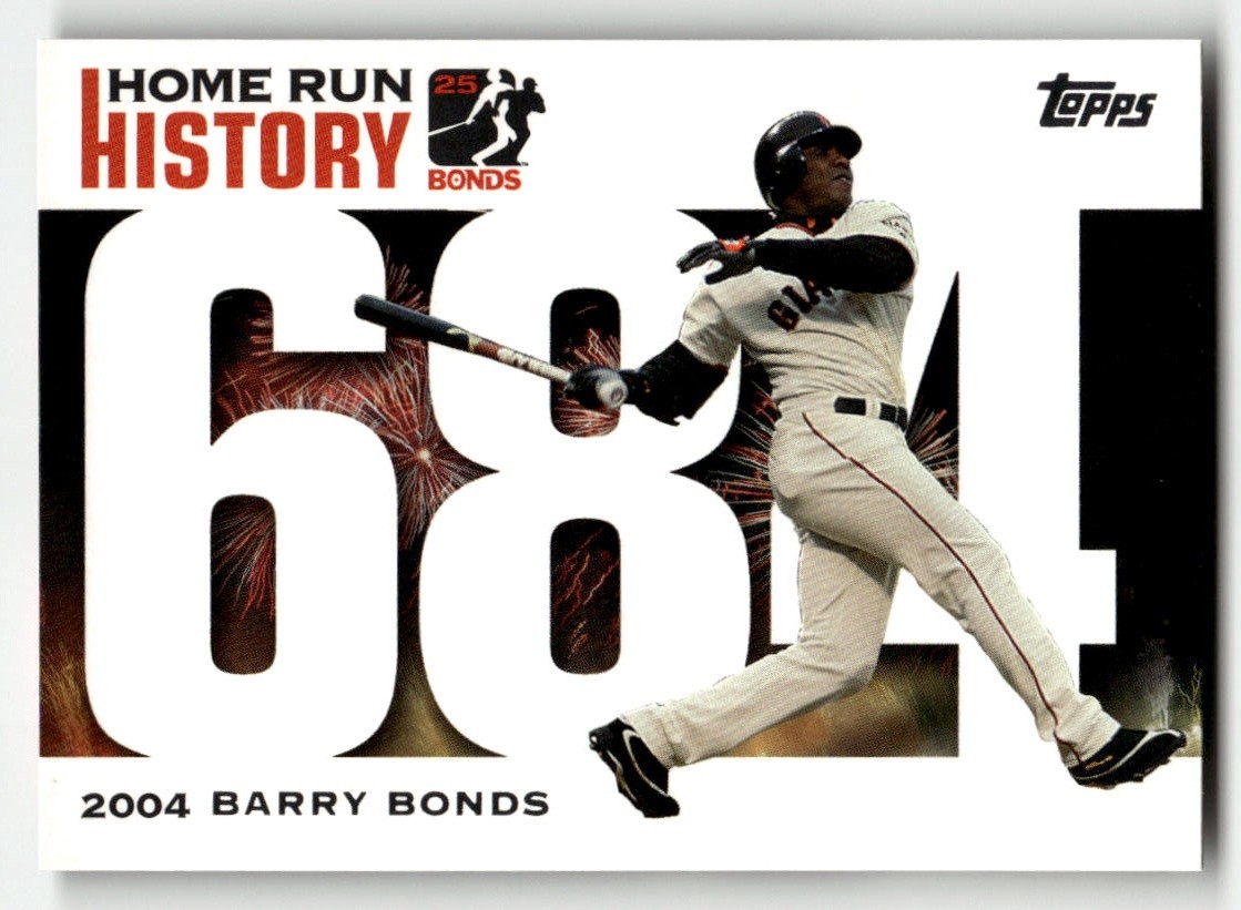 2006 Topps #BB 684 Barry Bonds Barry Bonds Home Run History