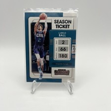 2021-2022 Panini Contenders LaMelo Ball Season Ticket #6 Hornets