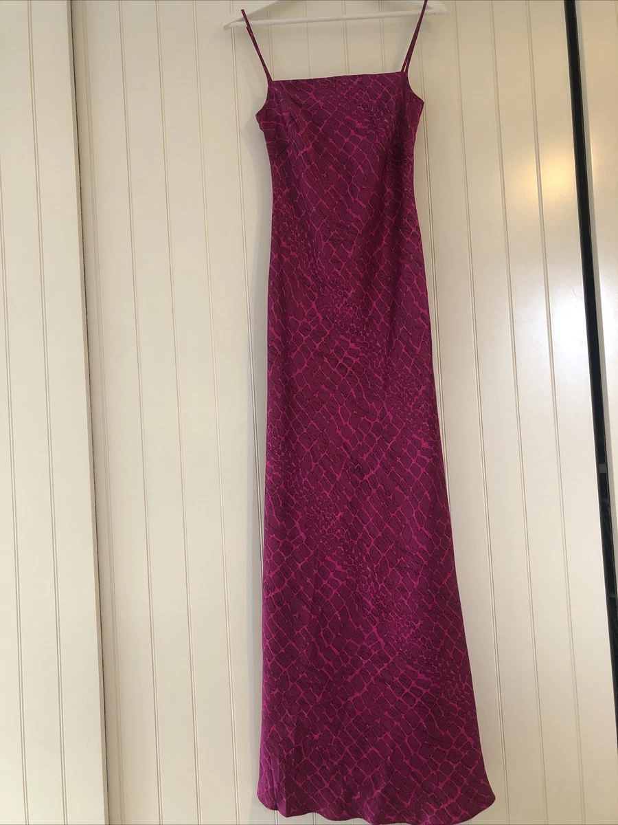 Robe De Soirée Jasper Conran Violette Taille 10 - Occasion Très Bon état