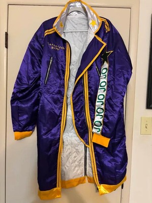 !!!!RARE JJBA JOTARO KUJO STONE OCEAN PART 6 SATIN JACKET LEFTSIDE91!!!