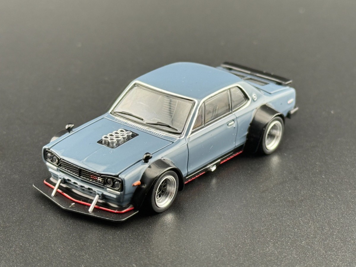 Pop Race Nissan GT-R V8 Drift Hakosuka Gray Toyko Auto Salon 2025
