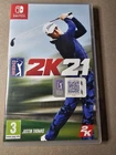 PGA Tour 2K21 Justin Thomas (Nintendo Switch, 2020) - CIB - Excellent Condition