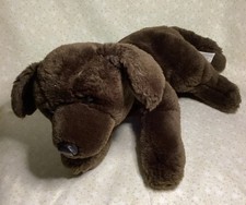 Animal Alley Toys R Us Chocolate Brown Lab Puppy Dog Plush Stuffed Animal