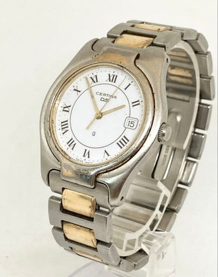 Certina DS Quartz Watch Battery Working Used