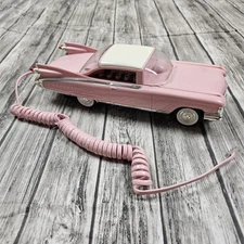 Telemania Pink 1959 Cadillac Biarritz Eldorado Landline Telephone Vintage Phone 