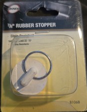 Danco 81068 Stain Resistant 7/8" Rubber Stopper for Sink or Tub Drains NEW