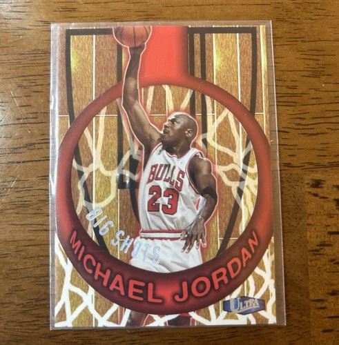 1997-98 Fleer Ultra MICHAEL JORDAN BIG SHOTS INSERT Card #1 BS Chicago Bulls