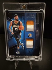 2024 Paul George Silhouette Dual Materials Game Worn Patch Indiana Pacers