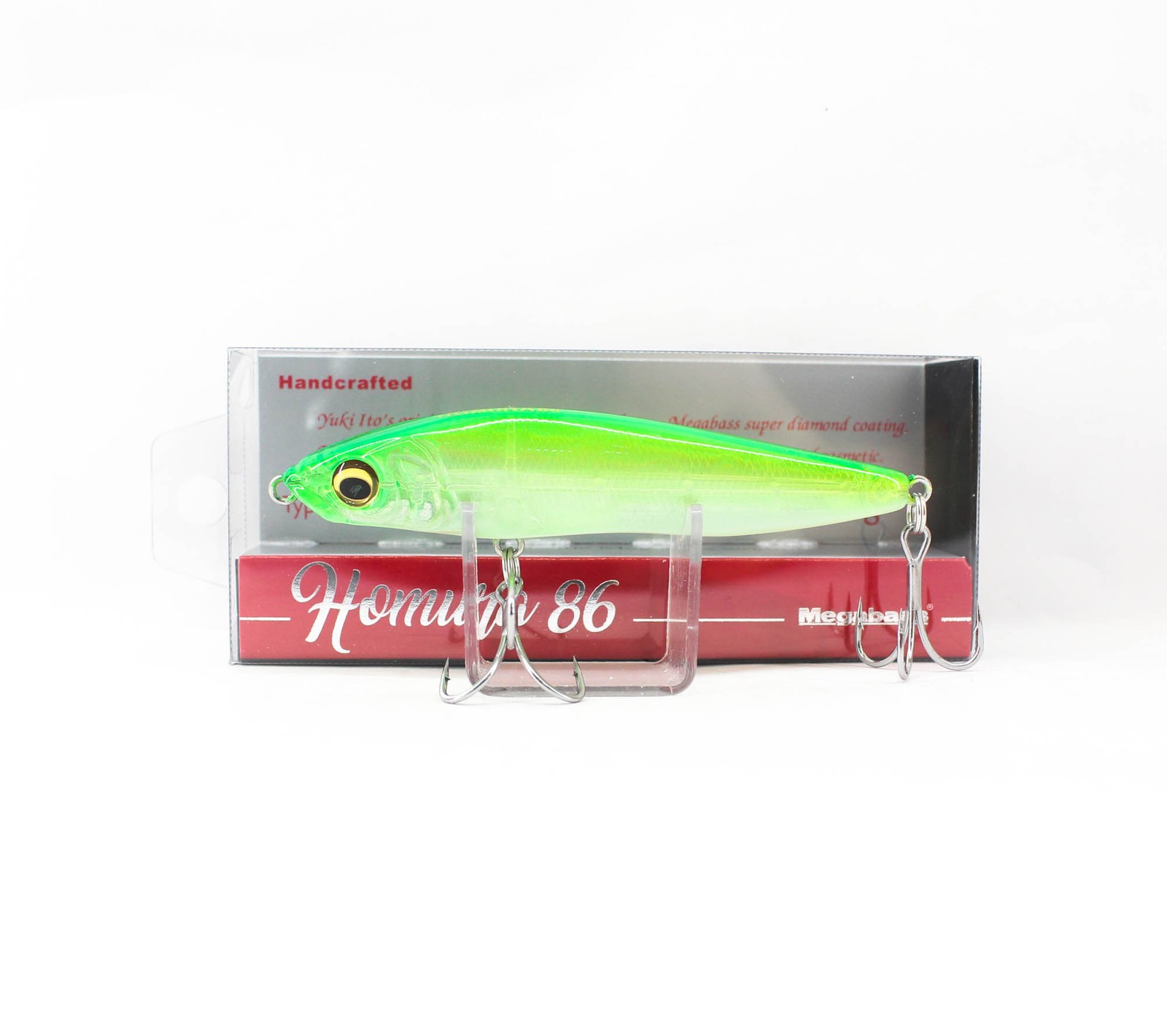 Megabass Homura 86 Sinking Lure GP Glow Lime (5995)