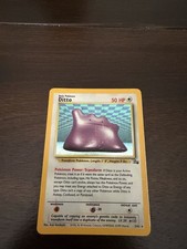 Ditto 3/62 Unlimited Holo Rare Fossil Pokemon Card - HP