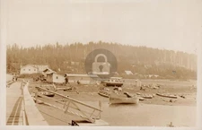 Pacific City OR Oregon 1910-1930 RPPC Photo Postcard COPY