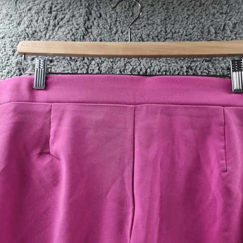 MILLERS Womens Pants Size 16 Pink Stretch Bead Detail High Rise Crop Straight - Picture 13 of 17