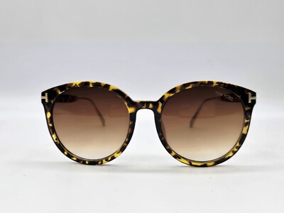 Tom Ford TF0642 Round Brown Havana Sunglasses | eBay display picture 1