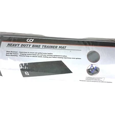 CyclingDeal Heavy Duty Bike Trainer Mat Bicycle New 36” X 78” Floor Protection