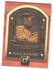 2014 Donruss Adrian Beltre #11 Hall Worthy