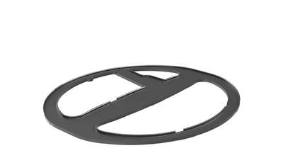 Nokta 13.5 x 12.5'' SX35 Black Search Coil Cover for Simplex Metal Detectors