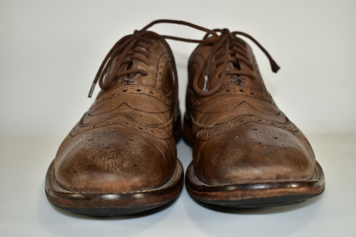 (N6) Ted Baker Mens Guri 7 Brown Oxford Brogue Dress Shoes Wingtip Size 8 Ted Baker Men main image 4