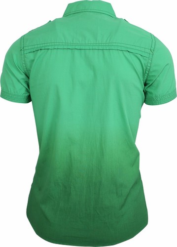 Herren FREIZEIT SHIRTS MIT KNOPF NACH UNTEN Kleid T-Shirt kurzärmelig schmale Passform Sommer gewebt - Bild 50 von 62