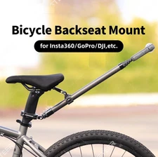 For Insta360 GoPro Bicycle Backseat 3rd Person Invisible Selfie Stick Mount Cam