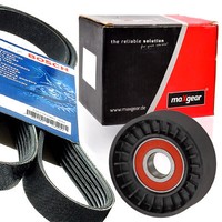 Bosch 6PK1180 Keilrippenriemen + Rolle FüR Jumper Ducato 2.0 JTD 2.2 Hdi Fiat