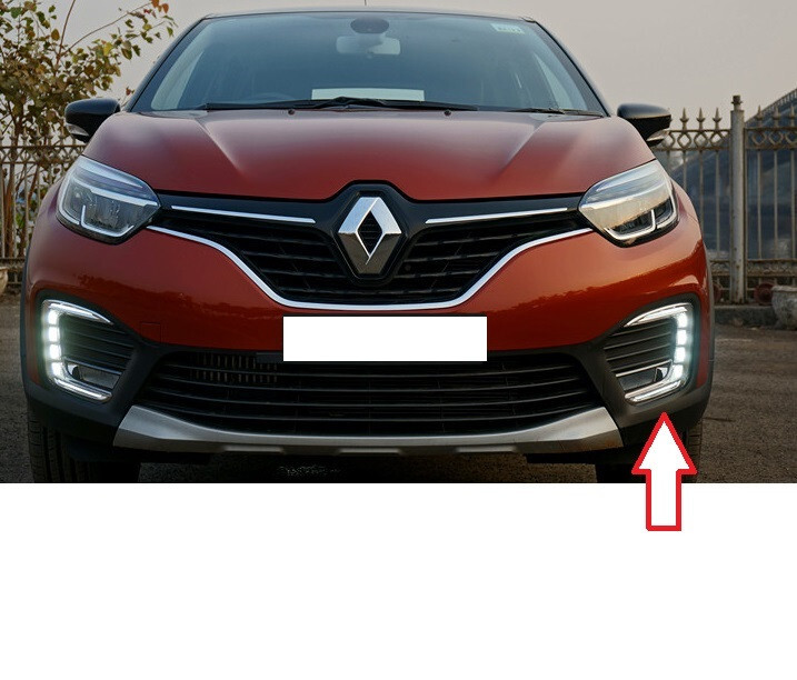 Fits Renault Captur DRL Daytime Running Led Light Front Left 20172023 eBay