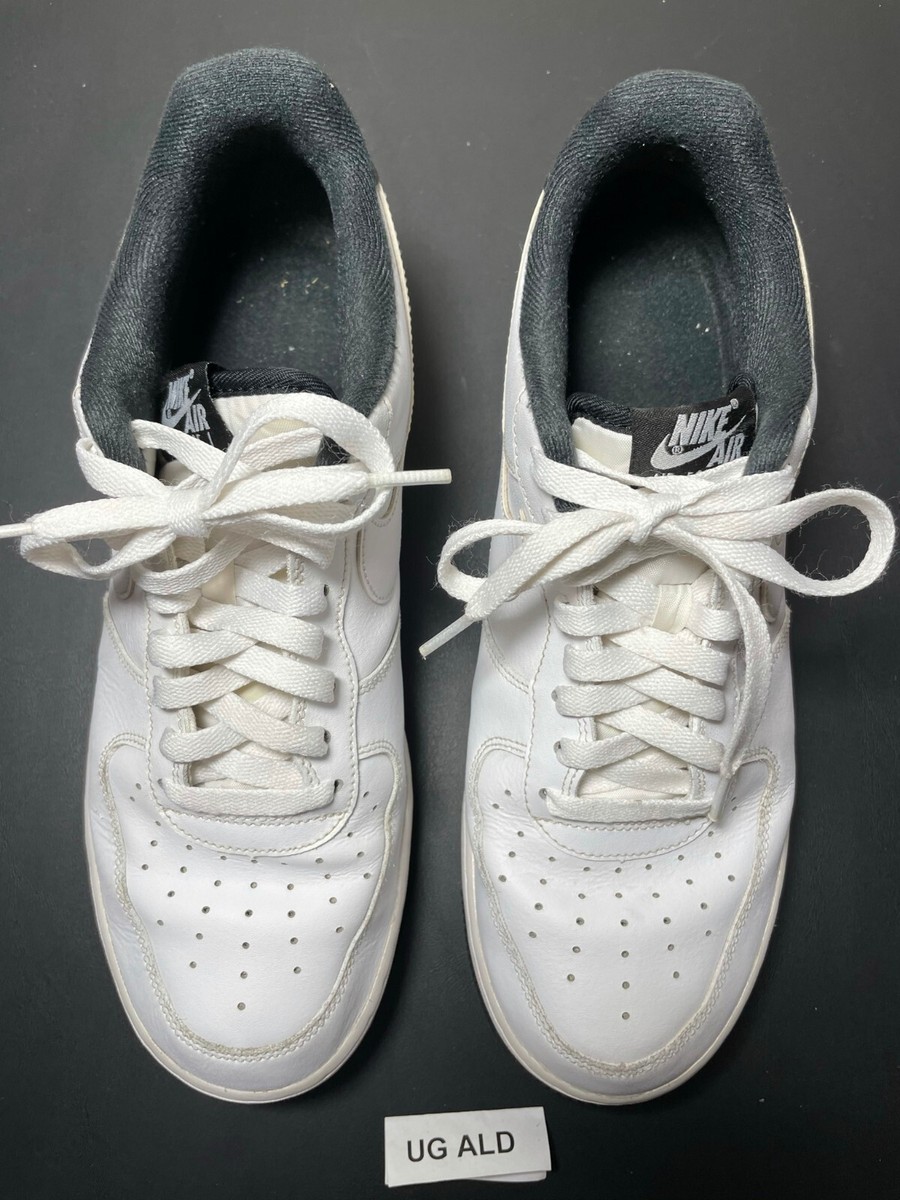 Nike Air Force 1 '07 Low Size Men's 9.5 White Black CD0884 Nike Air Force 1 '07 Low Size Men's 9.5 White Black CD0884