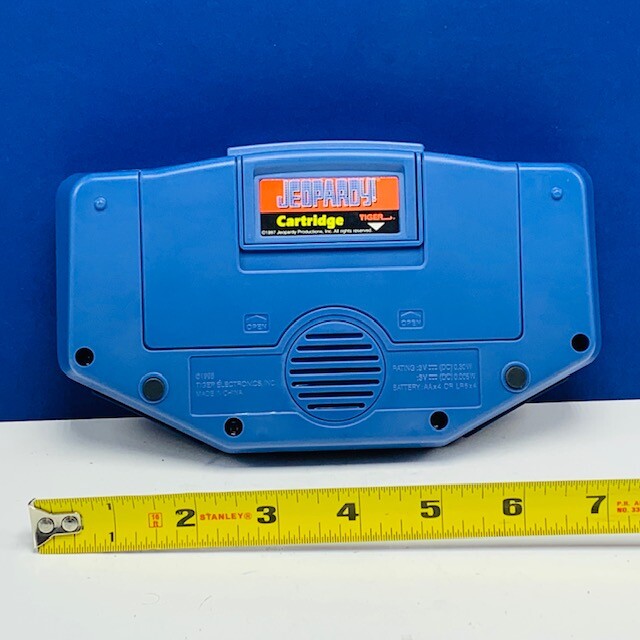 Jeopardy 1997 Tiger handheld video game electronic toy vintage