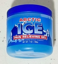 Gel analgésico frío ARTIC ICE para cuidado personal mentol 1,25% 7 oz.